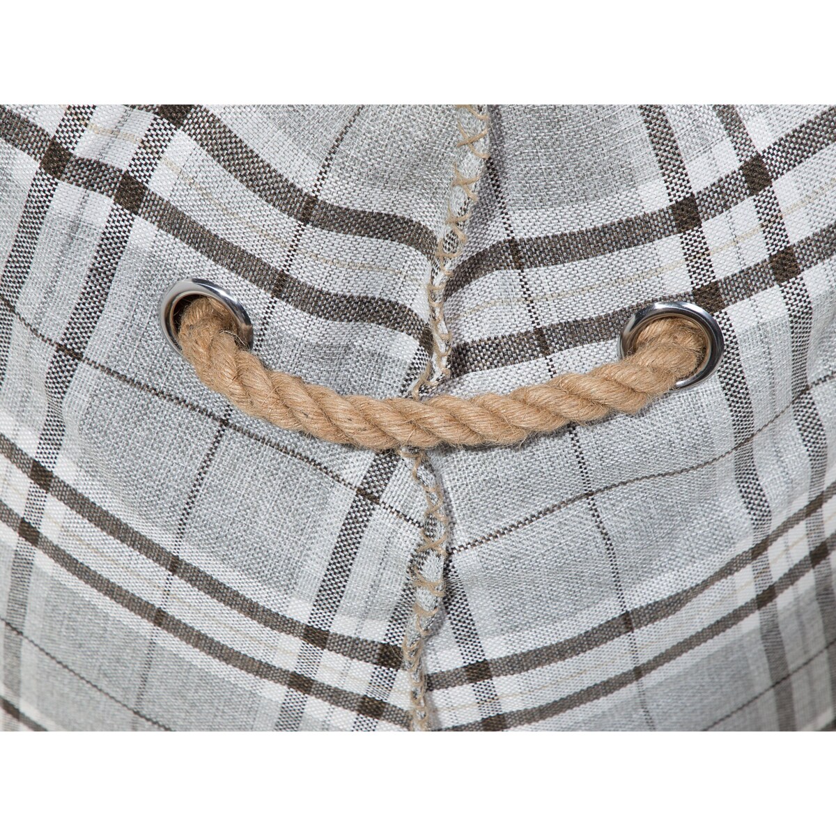 Fotel worek 200 L DROP LINEN 63 cm 75 cm Szary