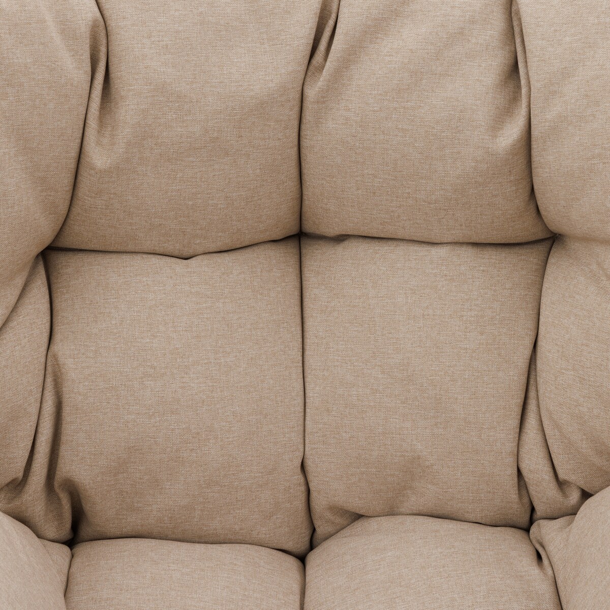 Fotel ogrodowy z poduchą, techorattan, MELOANE