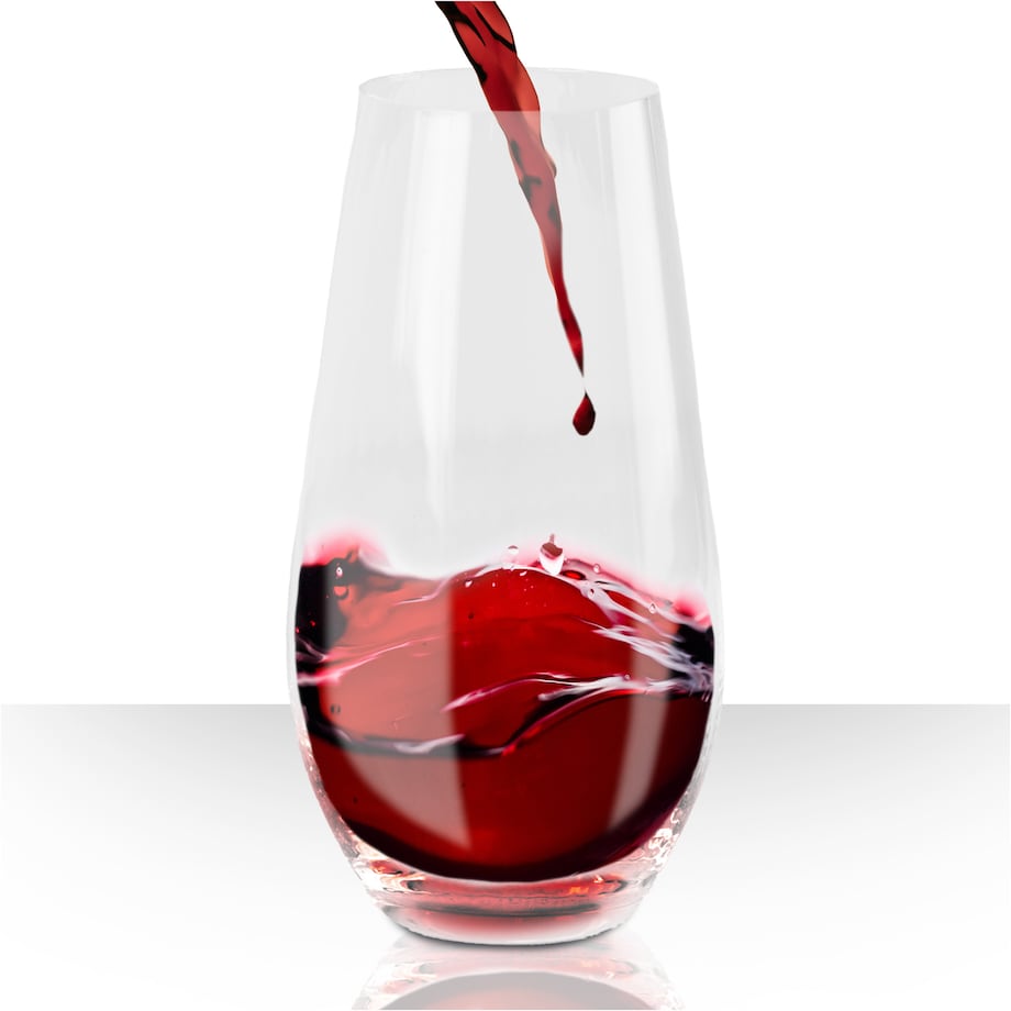 4X Szklanki Kryształowe Do Koktajli Napojów Drinków Prezent 580 Ml Komplet Zestaw Szklanek