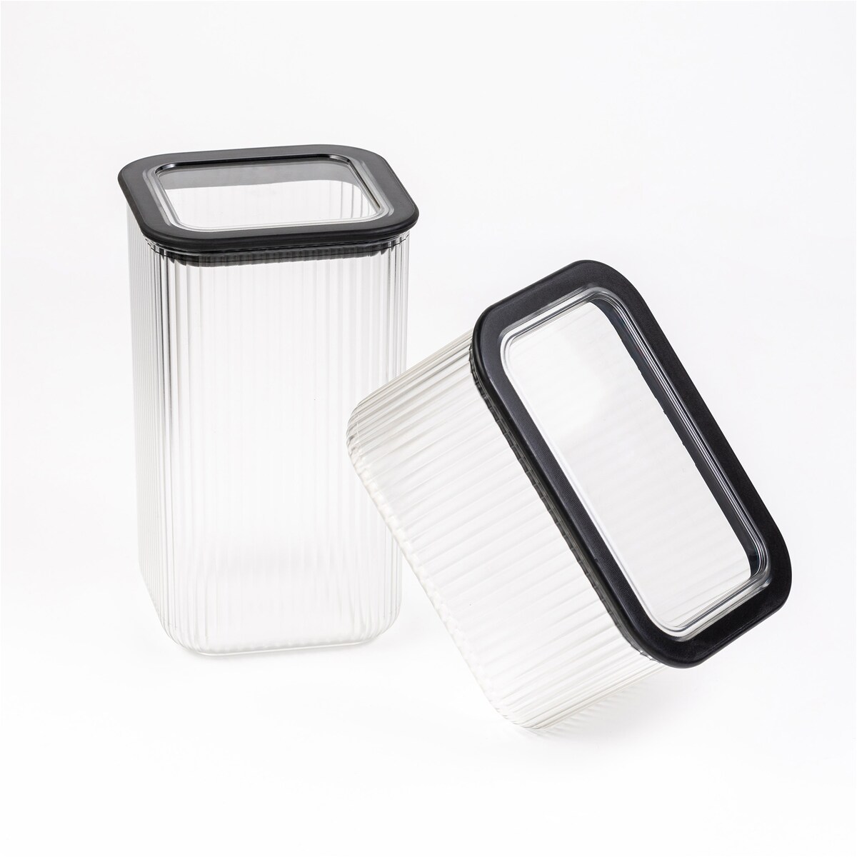 Pojemnik Plastikowy Do Przechowywania Żywności Kuchenny Modułowy Neroli 2330 Ml