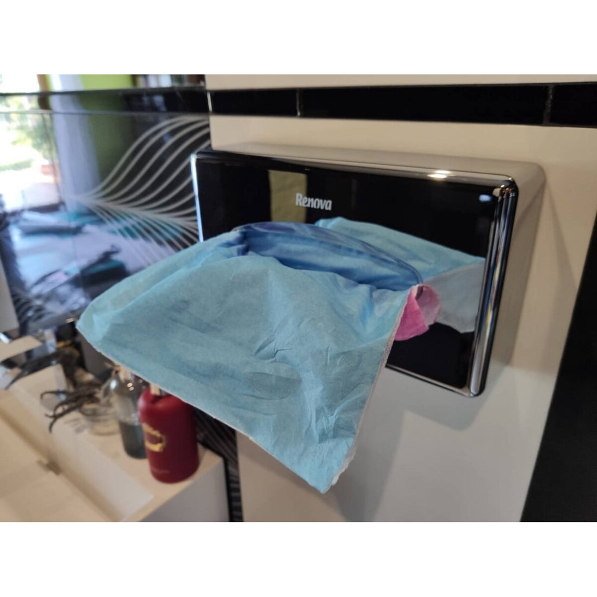 Pojemnik na chusteczki Renova Maxi Chrome