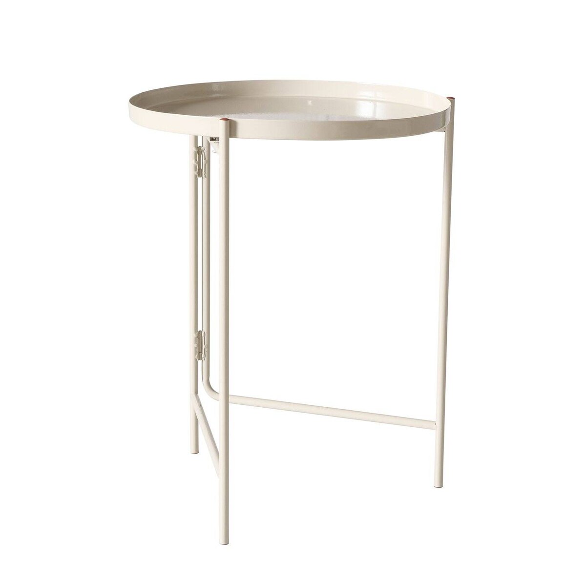 Zestaw dwóch stolików kawowych DRAGO, beżowy, 2 sztuki