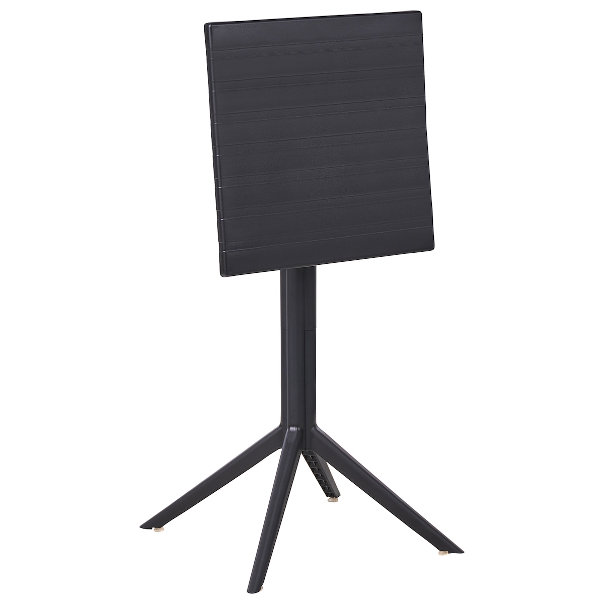 Stolik ogrodowy barowy LEMNOS 60 cm 60 cm Czarny