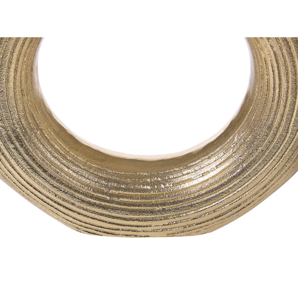 Wazon dekoracyjny metalowy 40 cm złoty COMAL