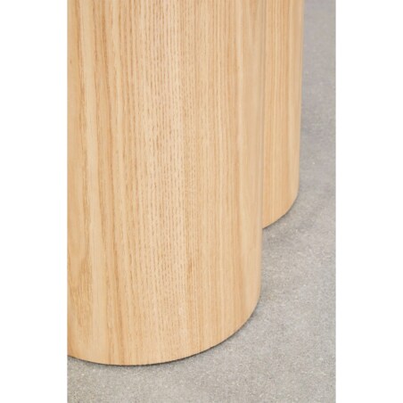 Okrągły stół do jadalni naturalny Athena Ø120 cm