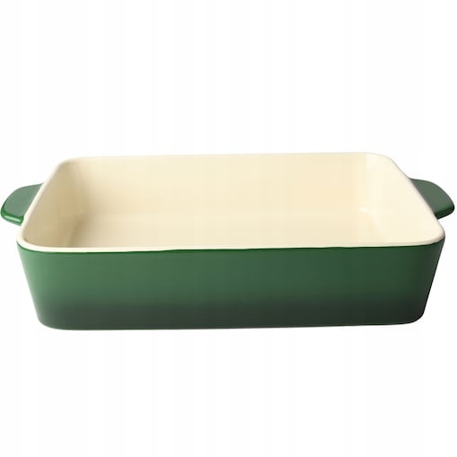 NACZYNIE ŻAROODPORNE DO PIEKARNIKA ZAPIEKANIA AIR FRYER CERAMICZNE DUŻE