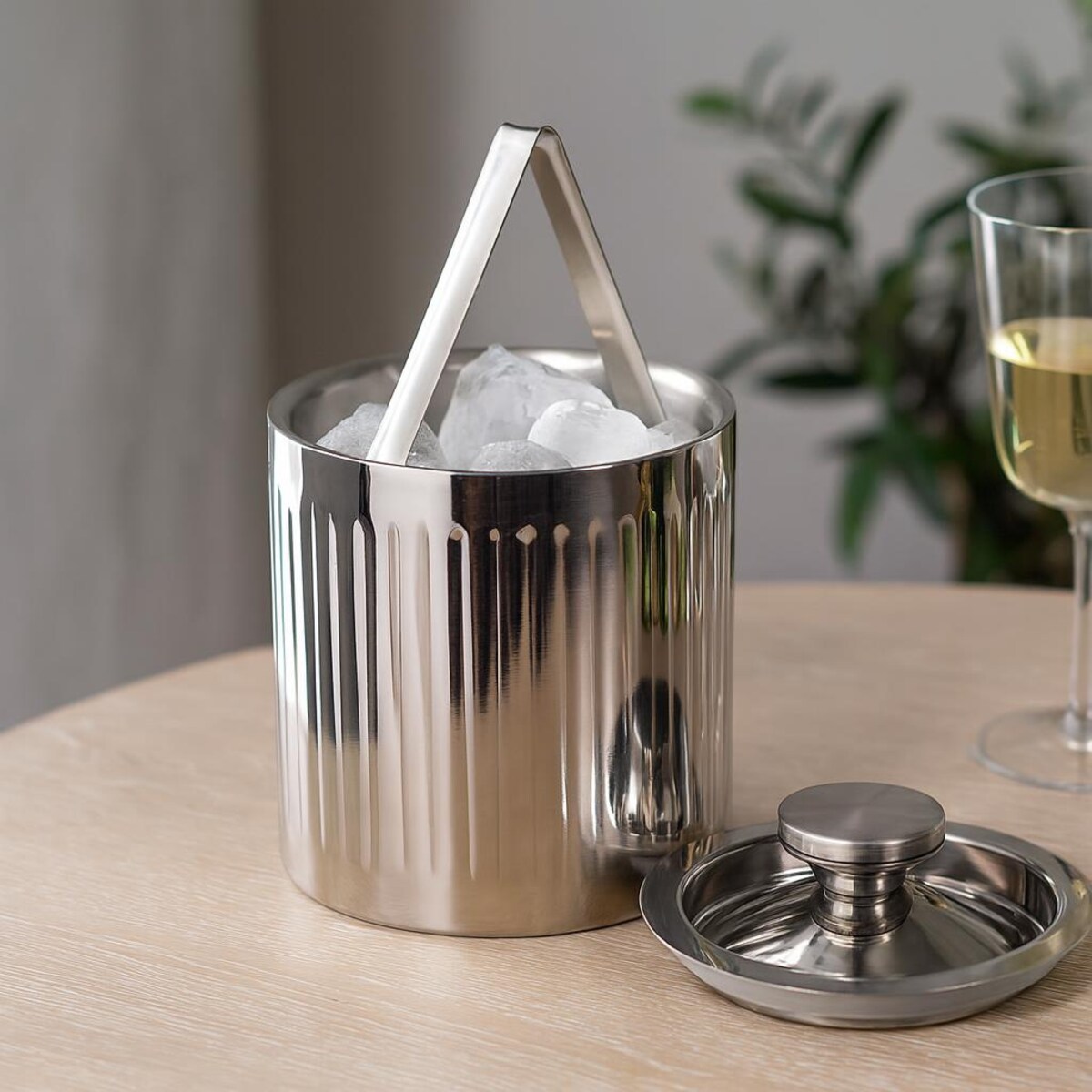 Pojemnik na lód NAHO + szczypce