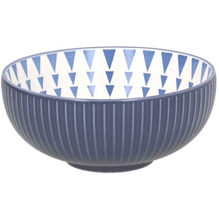 RELIEF SALATERKA NIEBIESKA 21 CM