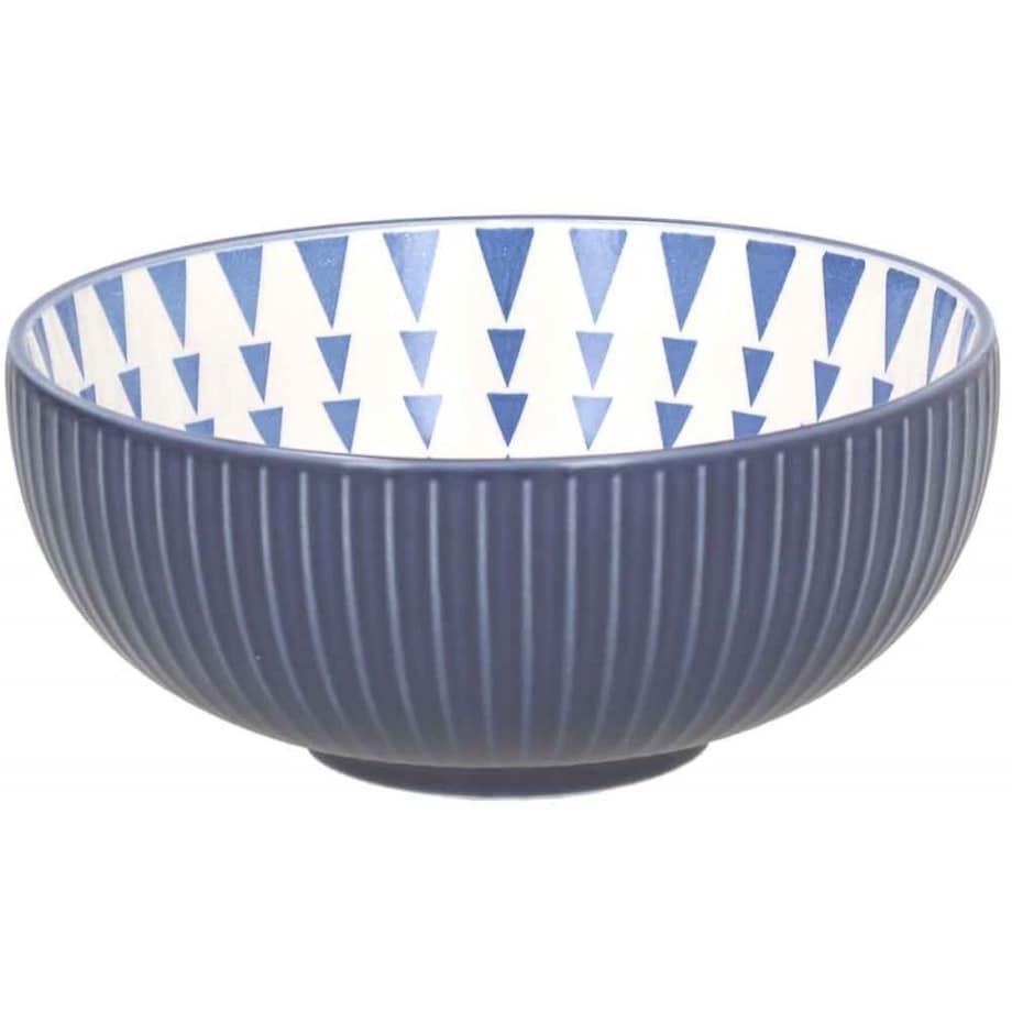 RELIEF SALATERKA NIEBIESKA 21 CM