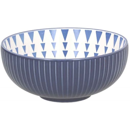 RELIEF SALATERKA NIEBIESKA 21 CM