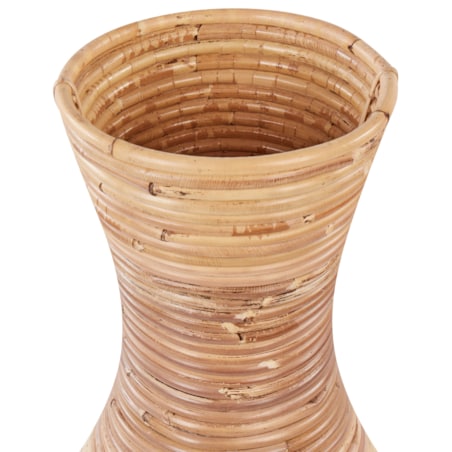 Rattan Wazon dekoracyjny 70 cm Naturalny TRINISA