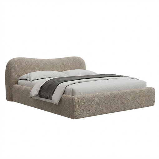 Łóżko Tapicerowane Milano 140X200 Stelaż Pojemnik Na Pościel Loop 08