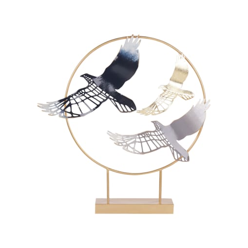 Figurka dekoracyjna ptaki wielokolorowa SAMARIUM