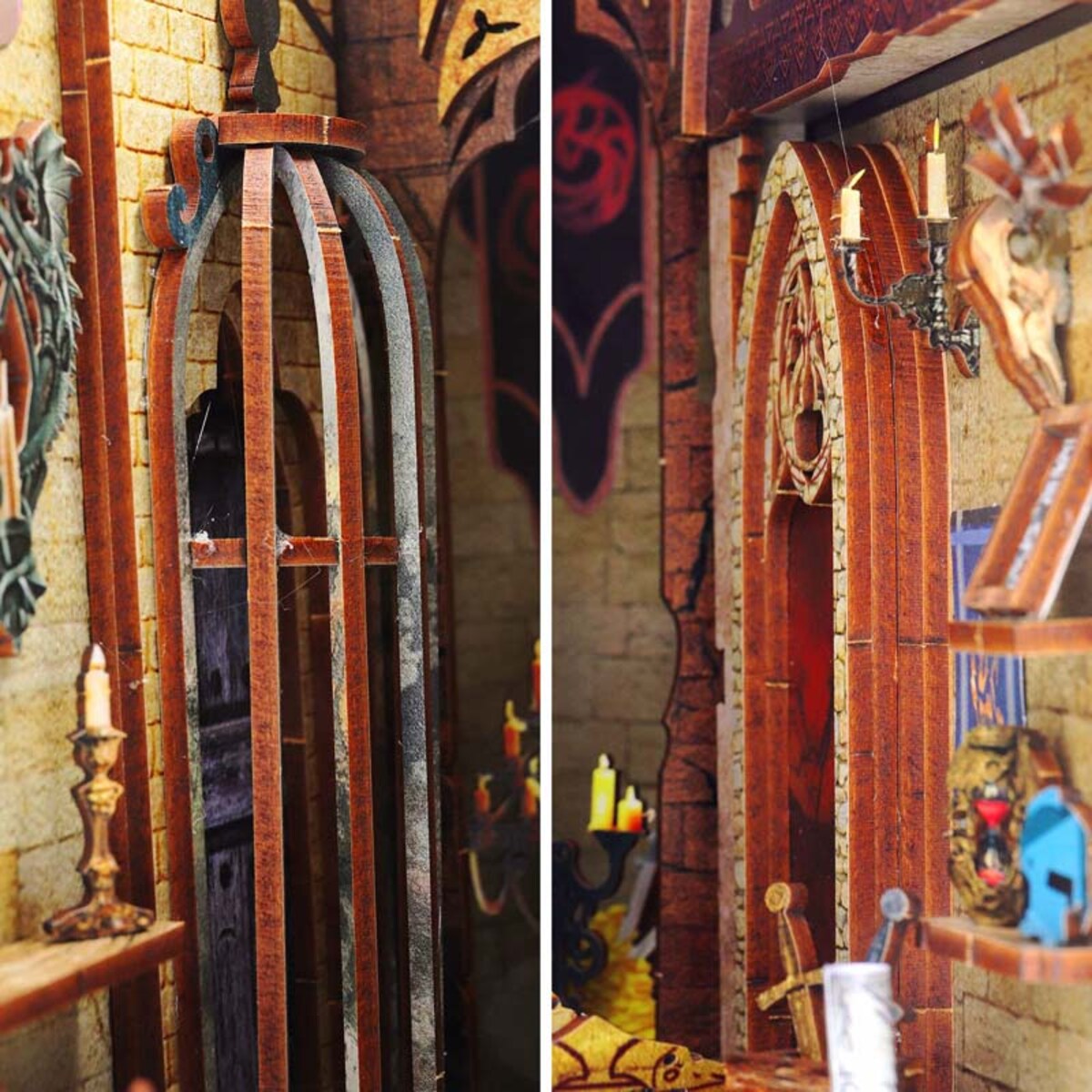 Miniaturowy domek Book Nook - Tron smoka - Joincon