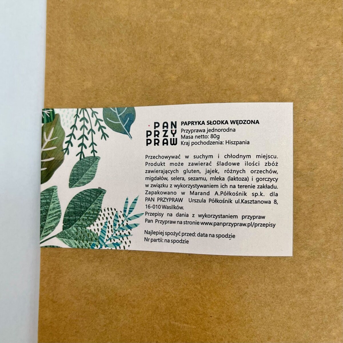 Papryka Słodka Wędzona – Refill