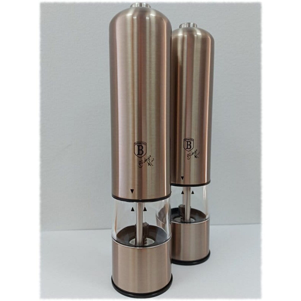 Zestaw elektrycznych młynków do przypraw Berlinger Haus Rose Gold  BH-1905