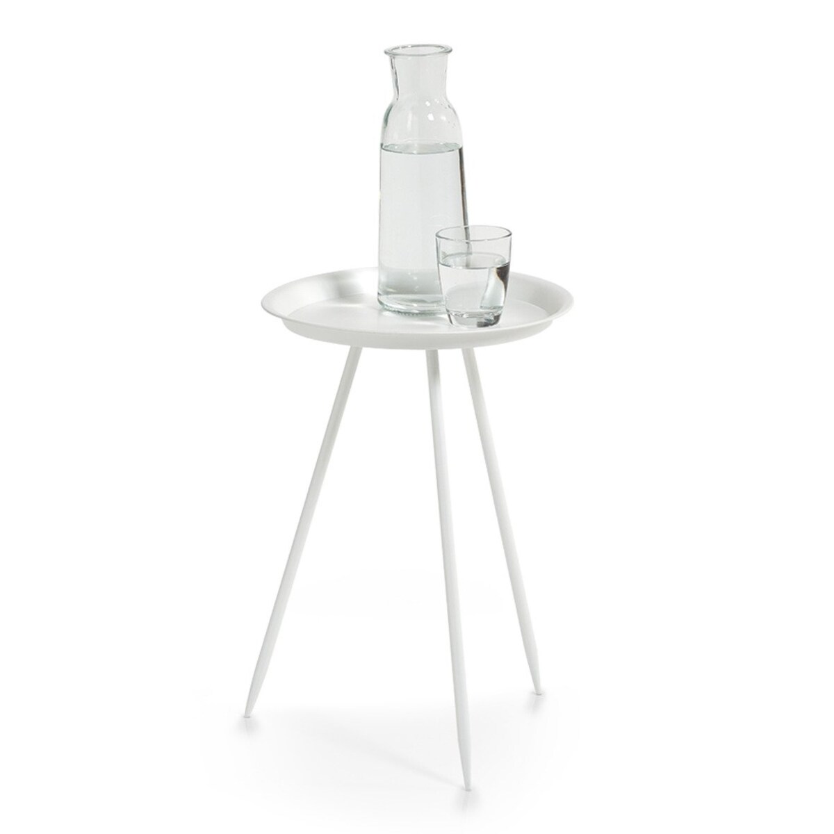 Stolik okolicznościowy, okazjonalny - metalowy pomocnik, Ø 30 cm, ZELLER