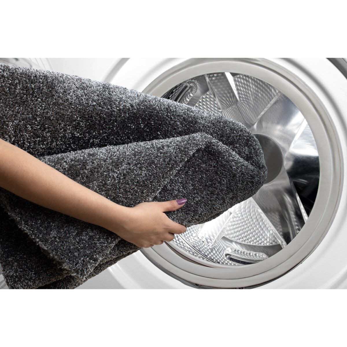 Nowoczesny dywan do prania ILDO 71181070 koło 200 cm