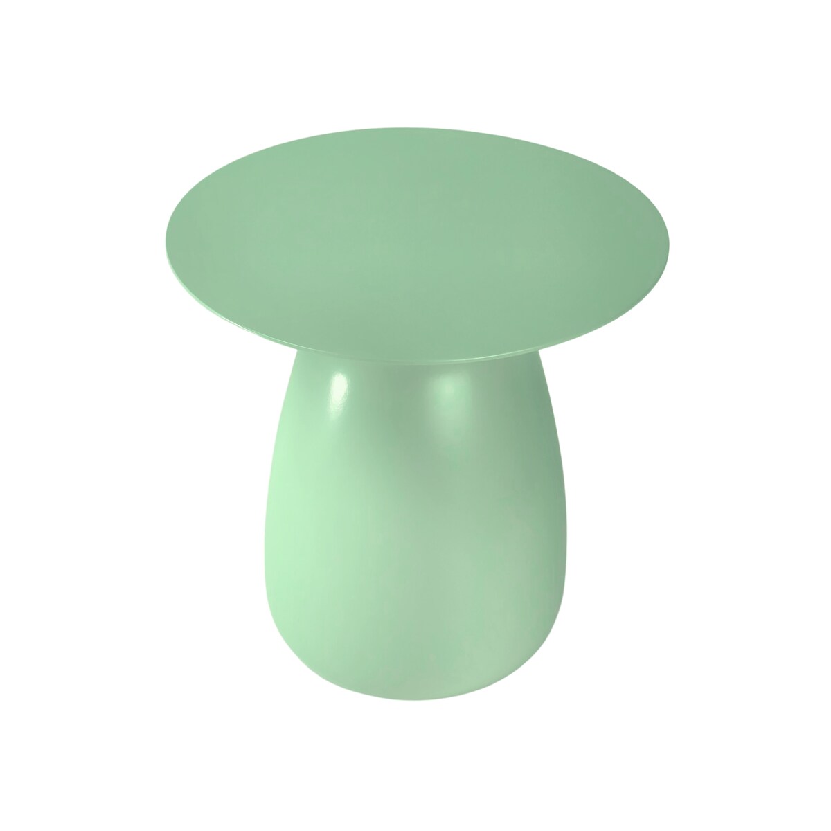 Stolik drewniany różne kolory Baobab 34, kolor pudrowa zieleń