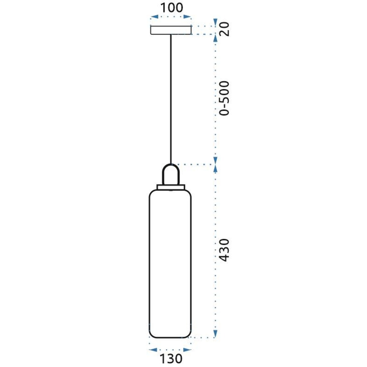Lampa Sufitowa Wisząca App628-1Cp Szary, Metal