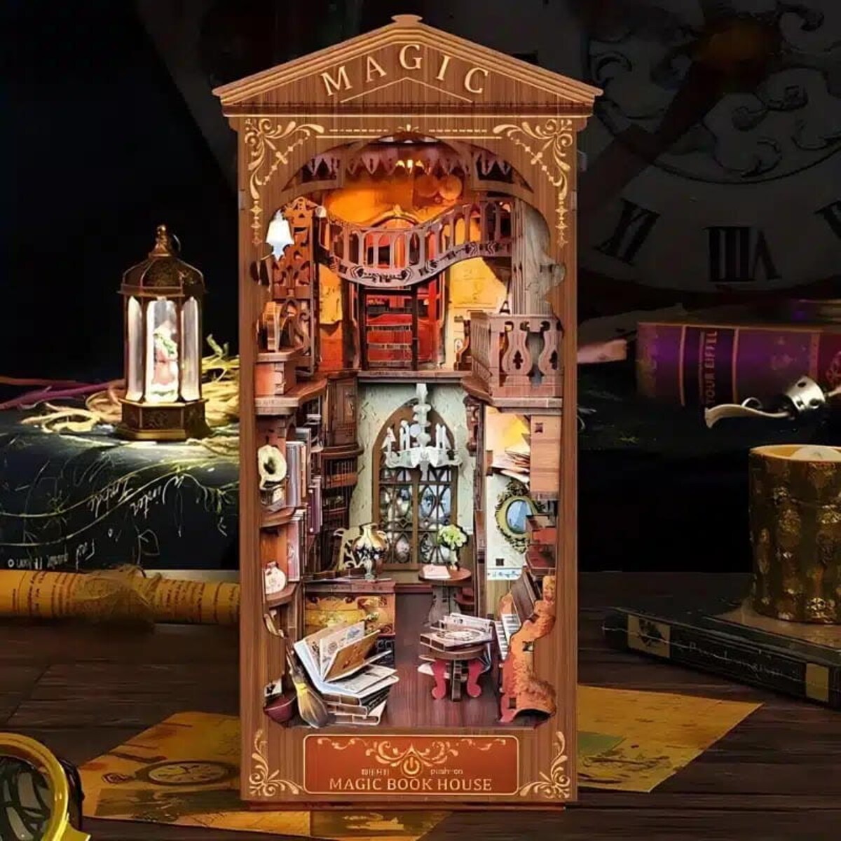 Miniaturowy domek Book Nook - Dziedzictwo czarodziejów - Joincon