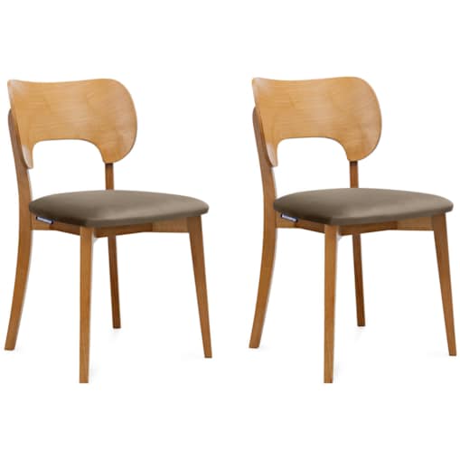 KONSIMO LYCO loftowe krzesła 2 sztuki beżowe