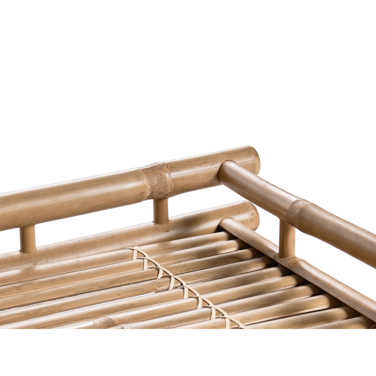 Stolik pomocniczy MISICUNI Drewno bambusowe Naturalny