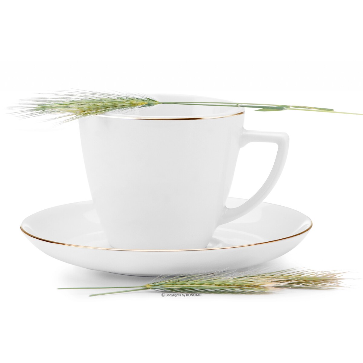 Komplet filiżanek 6os. (12el.) BOSS ZŁOTA LINIA