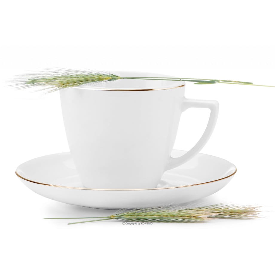 Komplet filiżanek 6os. (12el.) BOSS ZŁOTA LINIA