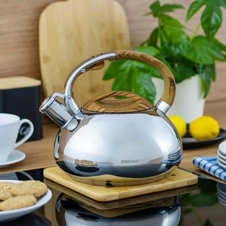 Kinghoff Czajnik Stalowy 3.0L Z Gwizdkiem Kh-3274
