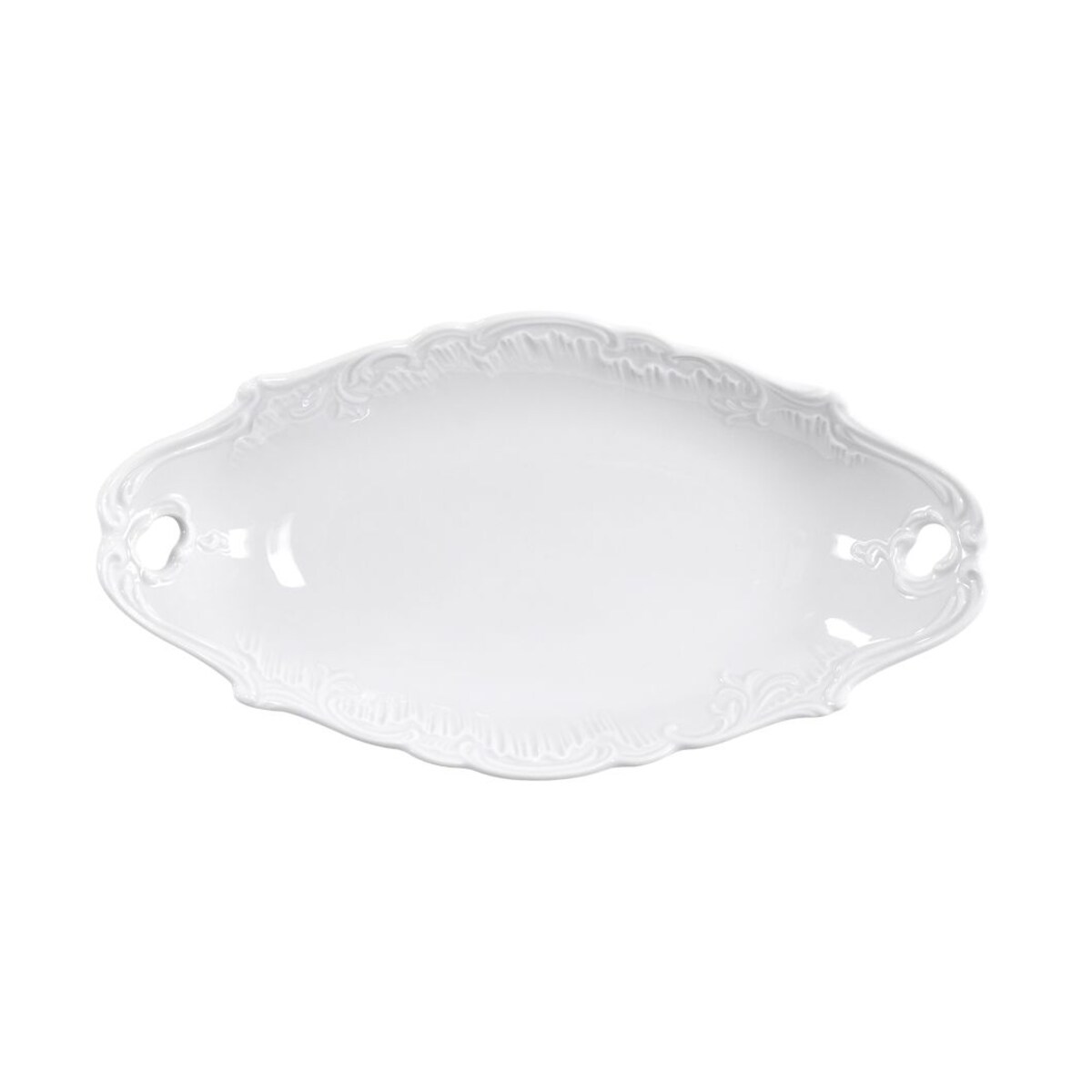 Rawier 25 cm Rococo Maria białe 0001