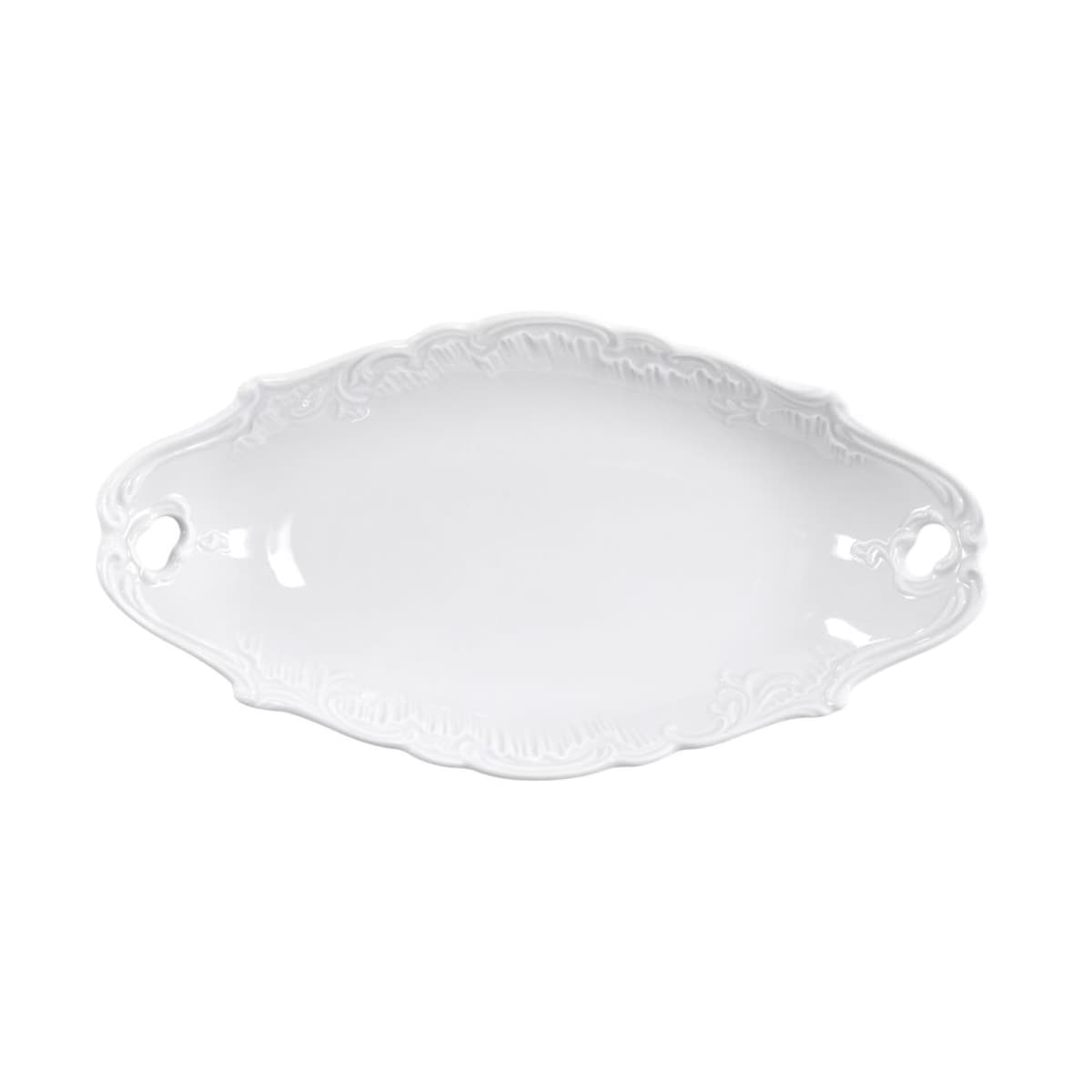 Rawier 25 cm Rococo Maria białe 0001