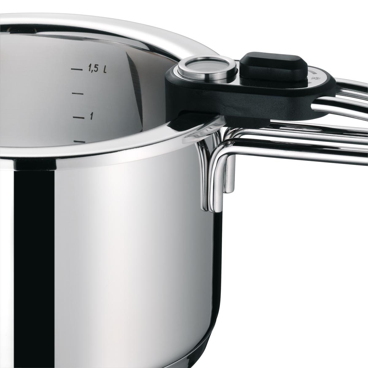 Garnek z wyjmowanym wkładem i termometrem, 1500 ml, WMF