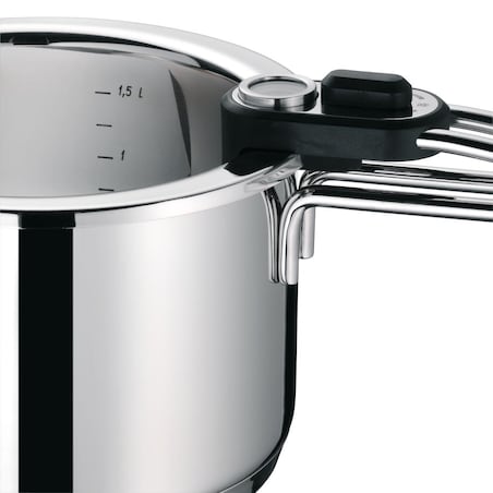 Garnek z wyjmowanym wkładem i termometrem, 1500 ml, WMF