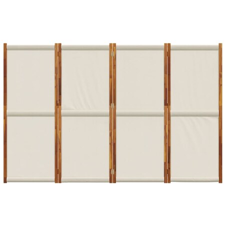 vidaXL Parawan 4-panelowy, jasnoszary, 280x180 cm
