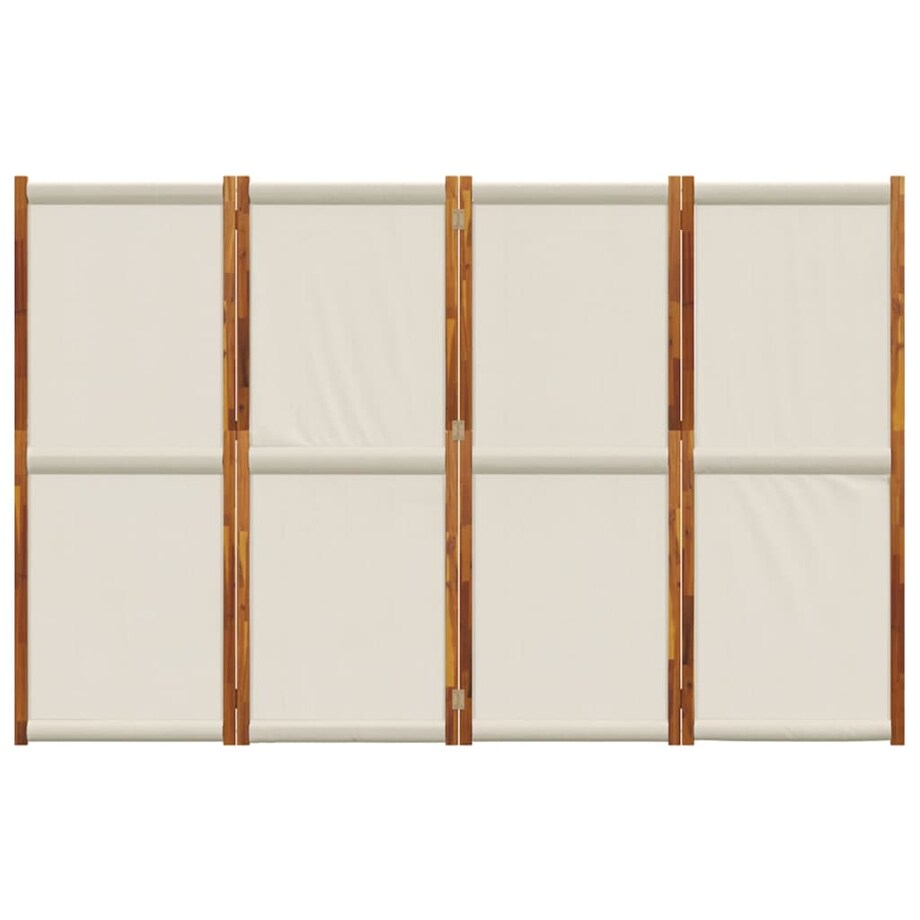 vidaXL Parawan 4-panelowy, jasnoszary, 280x180 cm