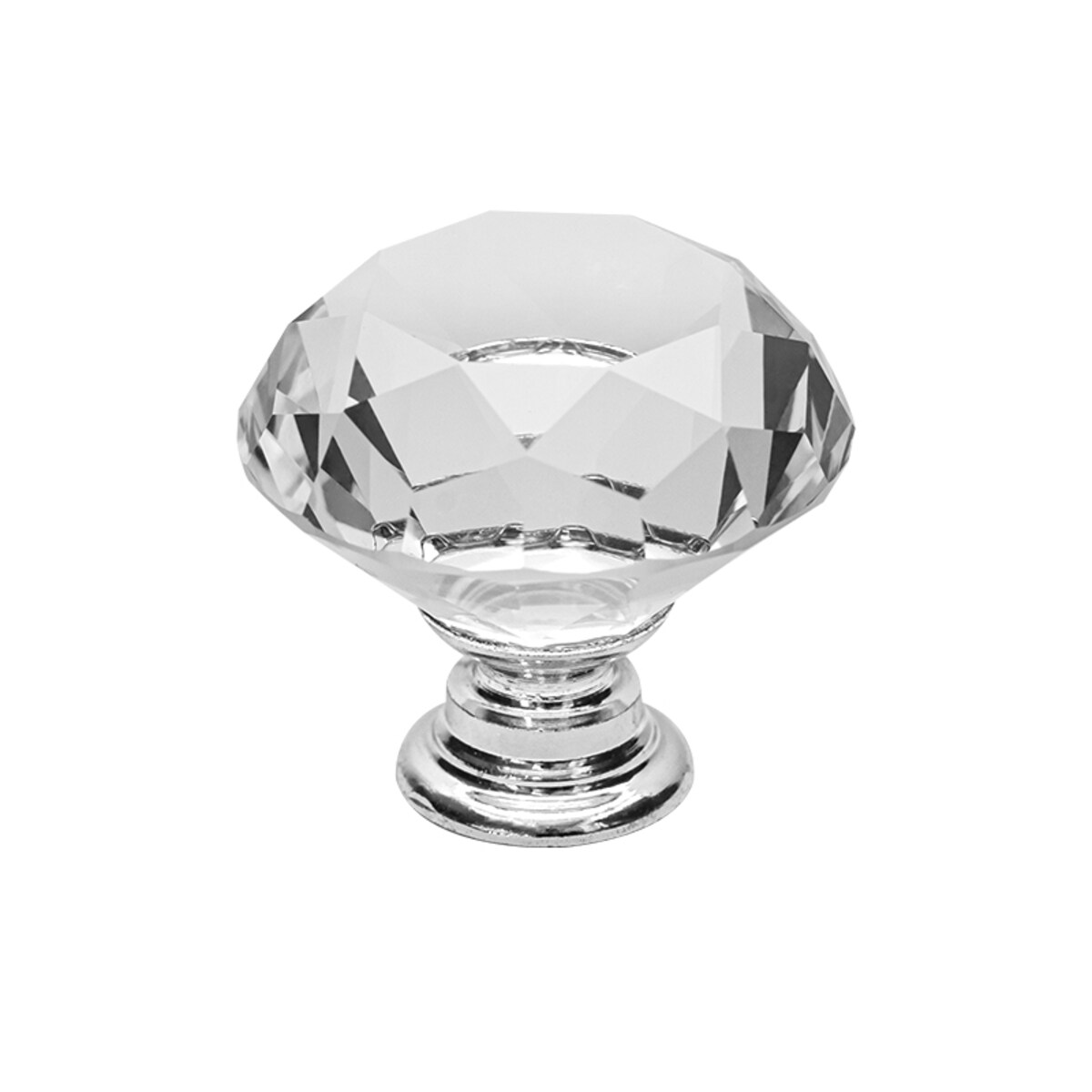Gałka meblowa uchwyt meblowy kryształowa diamentowa glamour 31mm