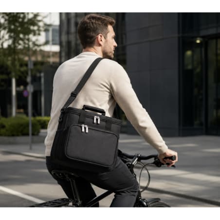 Torba termiczna do przenoszenia żywności LUNCH BOX 15l + 2 wkłady chłodzące KP06CZ