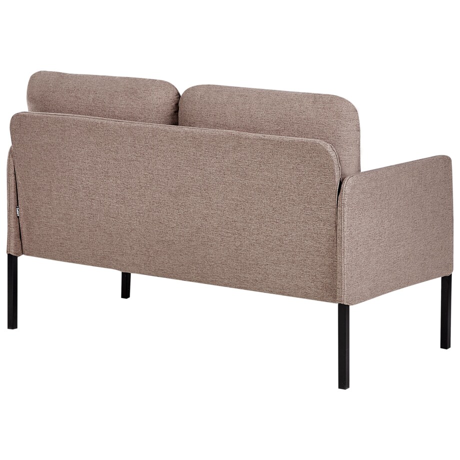 Sofa 2-osobowa brązowa LAHTI