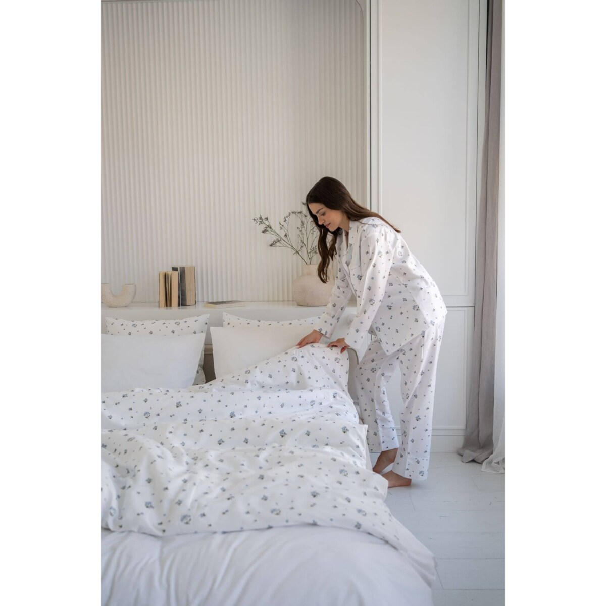 Piżama Niezapominajki długa M