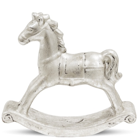 Figurka - koń na biegunach 27,5x29,5 cm HYNDER