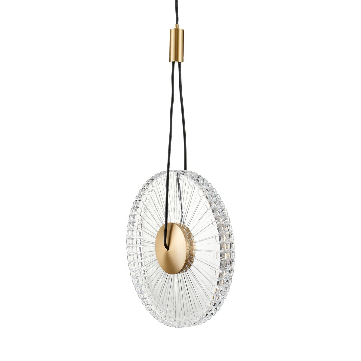 Lampa wisząca SUNBLAST - LED 20 cm, złota