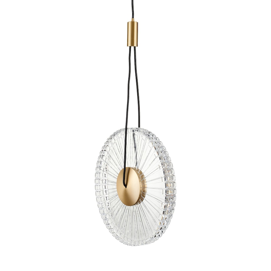 Lampa wisząca SUNBLAST - LED 20 cm, złota