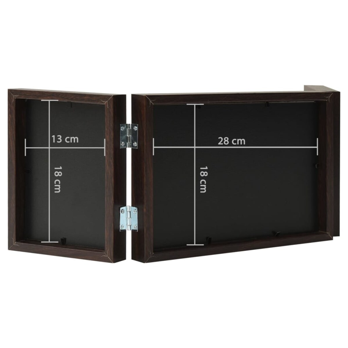 vidaXL Trójdzielna ramka na zdjęcia, 28x18 cm + 2x(13x18 cm)