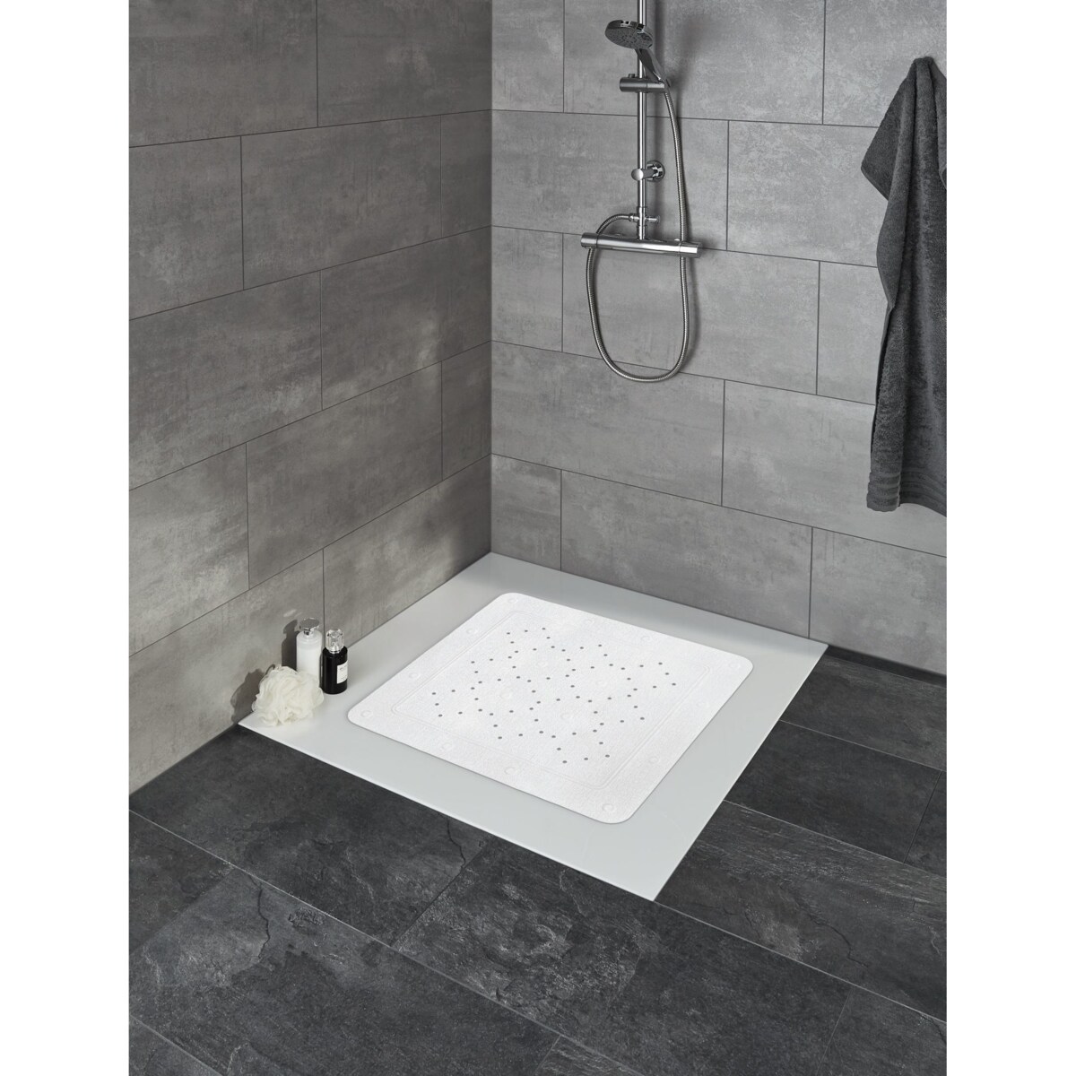 Kleine Wolke Joy Mata bezpieczeństwa pod prysznic biały 55x 55 cm