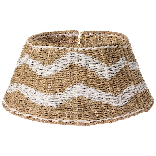 Osłonka pod choinkę HIVER Trawa morska Naturalny 60 cm