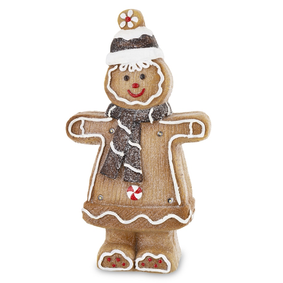 Figurka - piernikowe dziecko LED 44x24 cm