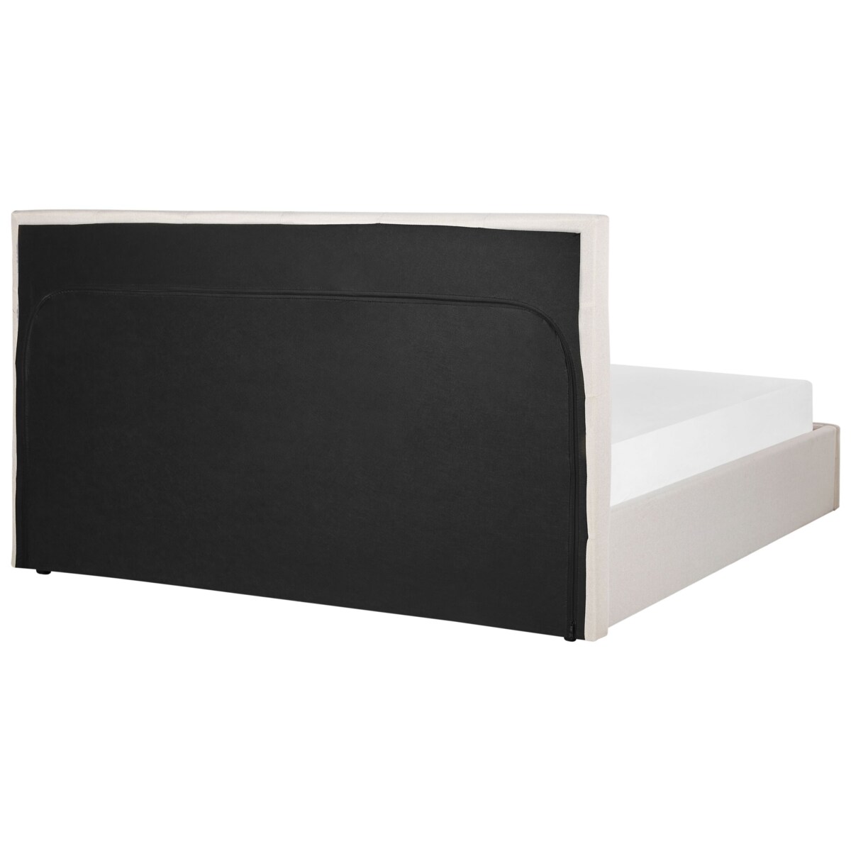 Łóżko z pojemnikiem LORIENT 180 x 200 cm Beżowy