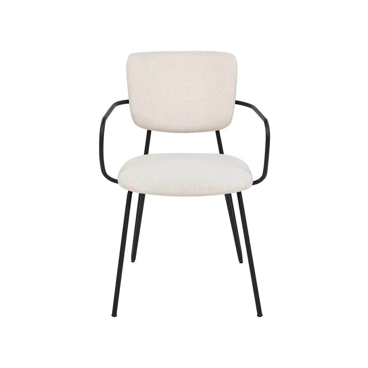 2 krzesła do jadalni kremowe ELKO