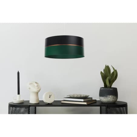 Lampa wisząca SIMPLY GLAMOUR 50 zielona/czarna
